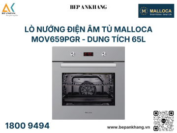 Lò nướng âm tủ MOV659PGR - Màu xám sang trọng và đẳng cấp, dung tích 65L 
